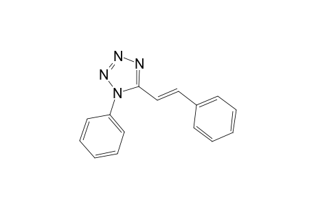 1-Phenyl-5-[(E)-2-phenylethenyl]-1H-tetraazole