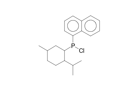 Phosphinous chloride, [methyl(1-methylethyl)cyclohexyl]-1-naphthalenyl-