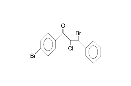 threo-3,4'-Dibromo-2-chloro-3-phenyl-propiophenone