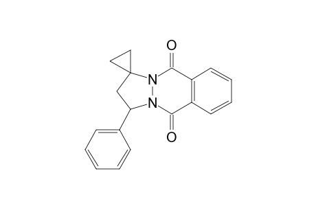 1H-Pyrazolo[1,2-b]phtalazine-5,10(4H,11H)-dione, 2,3-dihydro-1-phenyl-3-spirocyclopropane-