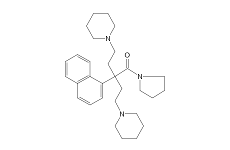 1-[2-(1-NAPHTHYL)-4-PIPERIDINO-2-(2-PIPERIDINOETHYL)BUTYRYL]PYRROLIDINE