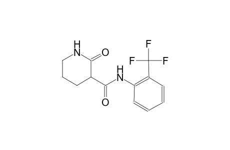 2-oxo-N-[2-(trifluoromethyl)phenyl]-3-piperidinecarboxamide