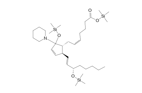 Prosta-5,10,13-trien-1-oic acid, 9-(1-piperidinyl)-9,15-bis[(trimethylsilyl)oxy]-, trimethylsilyl ester, (5Z,13E,15S)-