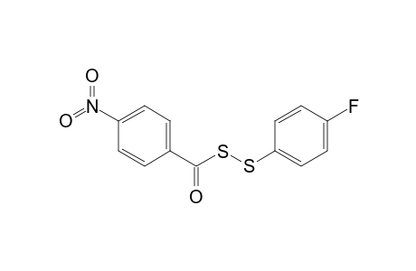 S-(4-fluorophenyl)sulfanyl 4-nitrobenzenecarbothioate