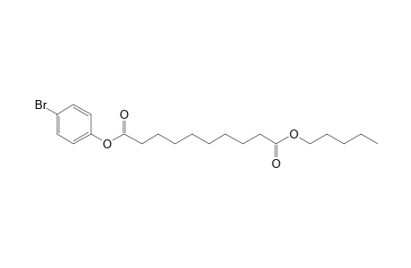 Sebacic acid, 4-bromophenyl pentyl ester