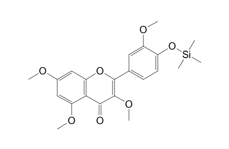 3,5,7,3'-tetra-O-methyl-4'-O-(trimethylsilyl)quercetin