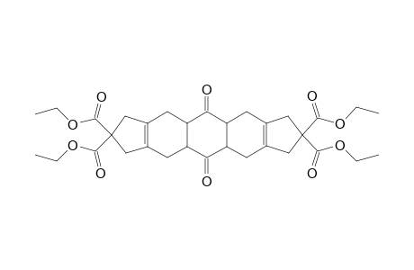 Tetraethyl pentacyclo[15.3.0.0(3,15).0(5,13).0(7,11)]eicosa-1(17),7(11)-diene-4,14-dione-9,9,19,19-tetracarboxylate