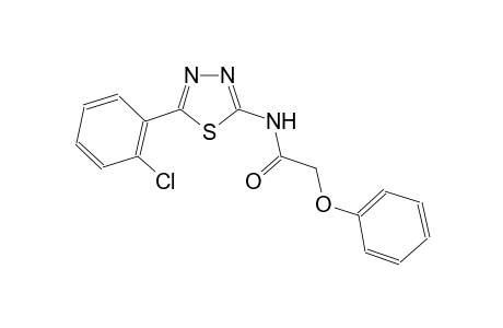 N-[5-(2-chlorophenyl)-1,3,4-thiadiazol-2-yl]-2-phenoxyacetamide
