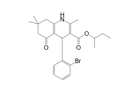 4-(2-bromophenyl)-2,7,7-trimethyl-5-oxo-1,4,6,8-tetrahydroquinoline-3-carboxylic acid butan-2-yl ester