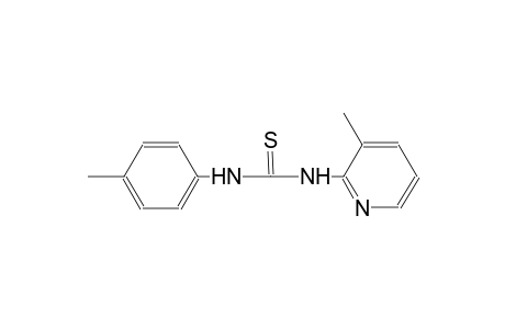 N-(4-methylphenyl)-N'-(3-methyl-2-pyridinyl)thiourea