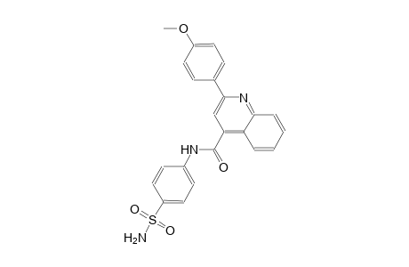 4-quinolinecarboxamide, N-[4-(aminosulfonyl)phenyl]-2-(4-methoxyphenyl)-