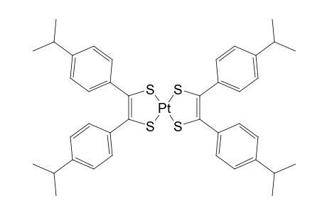 Platinum, bis[4,4'-diisopropyl-alpha,alpha'-stilbenedithiolato(2-)]-