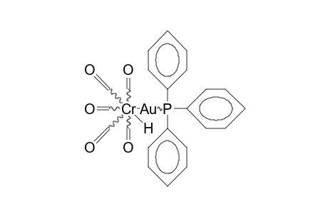 Pentacarbonylchromium-hydrido-(triphenylphosphane)-gold