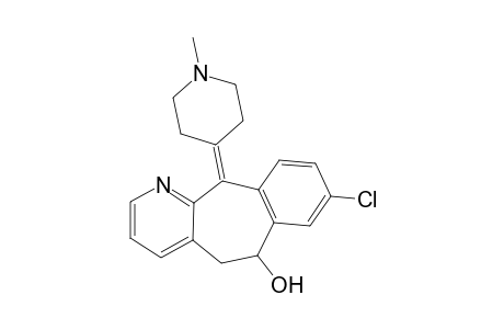 8-Chloro-6,11-dihydro-6-hydroxy-11-(1-methyl-4-piperidinyliene)-5H-benzo[5,6]cyclohepta[1,2-b]pyridine