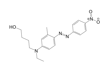 N-Ethyl-N-(hydroxybutyl)-3-methyl-4-(4-nitrophenylazo)aniline