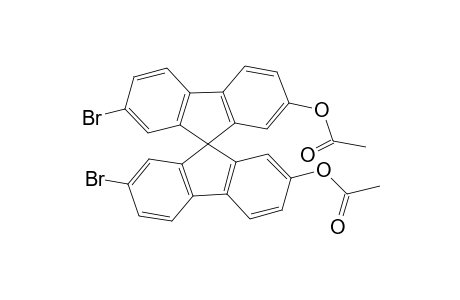 2,2'-Diacetoxy-7,7'-dibromo-9,9'-spiro[bifluorene