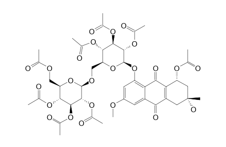 (1S,3S)-AUSTROCORTILUTEIN-8-O-BETA-D-GENTIOBIOSIDE-OCTAACETATE;(1S,3S)-1-ACETOXY-3-HYDROXY-6-METHOXY-3-METHYL-8-[[2,3,4-TRI-O-ACETYL-6-O-(2,3,4,6-