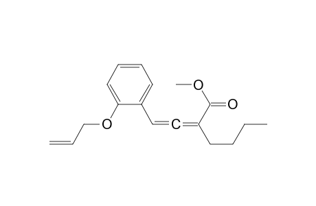 4-(2-Allyloxyphenyl)-2-butylbuta-2,3-dienoic acid methyl ester