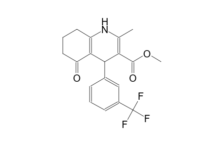 Methyl 2-methyl-5-oxo-4-[3-(trifluoromethyl)phenyl]-1,4,5,6,7,8-hexahydro-3-quinolinecarboxylate
