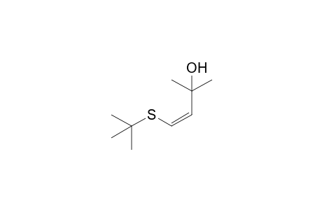 (3Z)-4-(tert-butylsulfanyl)-2-methyl-3-buten-2-ol