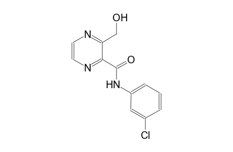 2-pyrazinecarboxamide, N-(3-chlorophenyl)-3-(hydroxymethyl)-