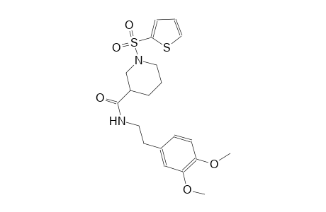 N-[2-(3,4-dimethoxyphenyl)ethyl]-1-(2-thienylsulfonyl)-3-piperidinecarboxamide