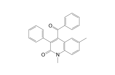 4-Benzoyl-1,6-dimethyl-3-phenylquinolin-2(1H)-one