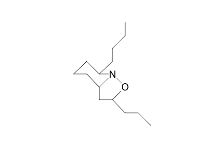 7-Butyl-2-propyl-hexahydro-pyrido(1,2-B)isoxazole