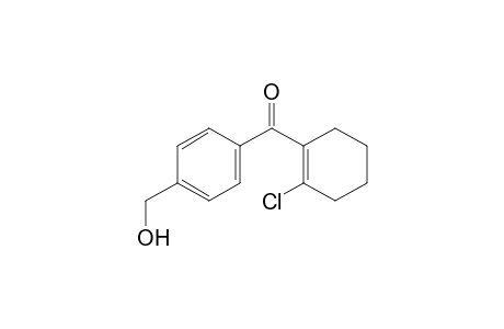 (2-chlorocyclohex-1-enyl)(4-(hydroxymethyl)phenyl)methanone