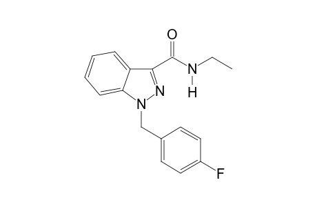 N-Ethyl-1-(4-fluorobenzyl)-1H-indazol-3-carboxamide
