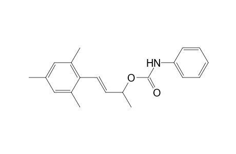 3-Buten-2-ol, 4-(2,4,6-trimethylphenyl)-, phenylcarbamate, (E)-