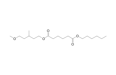 Adipic acid, hexyl 5-methoxy-3-methylpentyl ester