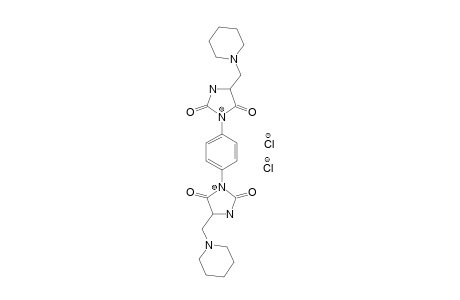 3,3'-(1,4-PHENYLENE)-BIS-[5-(PIPERIDIN-1-YL-METHYL)-IMIDAZOLIDINE-2,4-DIONE]-DIHYDROCHLORIDE