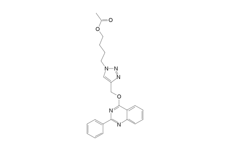 4-[[4-(2-PHENYLQUINAZOLIN-4-YLOXY)-METHYL]-1,2,3-TRIAZOL-1-YL]-BUTYLACETATE