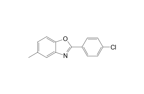 2-(4-Chlorophenyl)-5-methyl-1,3-benzoxazole
