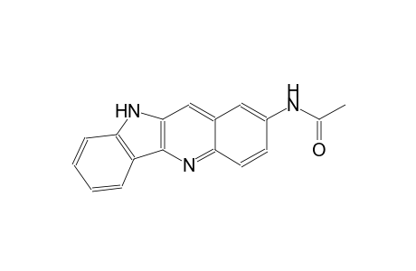 N-(10H-indolo[3,2-b]quinolin-2-yl)acetamide