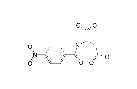 p-Nitrobenzoyl-dl-aspartic acid