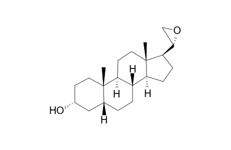 20α,21-epoxy-5β-pregnan-3α-ol