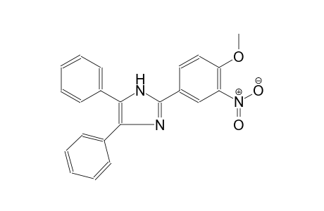 1H-imidazole, 2-(4-methoxy-3-nitrophenyl)-4,5-diphenyl-