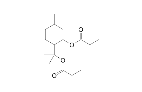 [5-methyl-2-(1-methyl-1-propanoyloxy-ethyl)cyclohexyl] propanoate