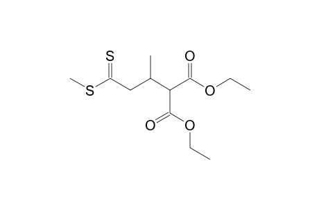 Diethyl 2-{1'-methyl-2'-[(methylthio)thiocarbonyl]ethyl}propanedioate