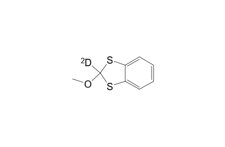 1,3-Benzodithiole-2-d, 2-methoxy-