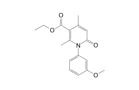 N-(3'-methoxyphenyl)-5-carbethoxy-4,6-dimethyl-1,2-dihydropyrid-2-one