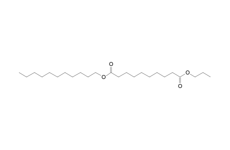 Sebacic acid, propyl undecyl ester