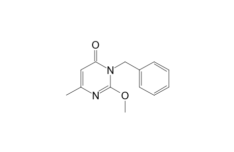 2-Methoxy-6-methyl-3-(phenylmethyl)-4-pyrimidinone