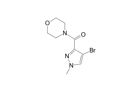 Morpholine, 4-(4-bromo-1-methylpyrazol-3-ylcarbonyl)-