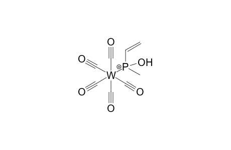 [(Pentacarbonyl-tungsten)-(methyl)-(hydroxy)]-ethenylphospine