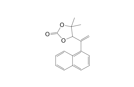 4,4-Dimethyl-5-[1-(1-naphthyl)ethenyl]-1,3-dioxolan-2-one