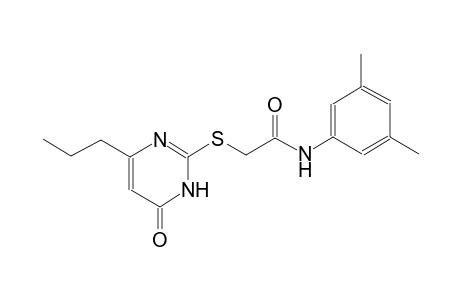 acetamide, 2-[(1,6-dihydro-6-oxo-4-propyl-2-pyrimidinyl)thio]-N-(3,5-dimethylphenyl)-