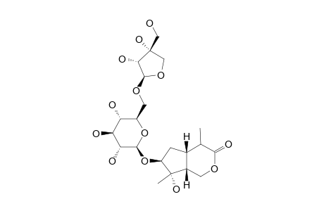 PATRISCABROSIDE-III;[6'-O-BETA-D-APIOFURANOSYL-(1->6)-BETA-D-GLUCOPYRANOSYL]-PATRISCABROL